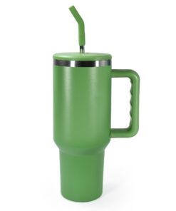 Thermobecher 40oz 304 Doppelwandiger Vakuum Edelstahl Halt Getränke Warm aktive Männer & Frauen Reise Autobecher Stroh G
