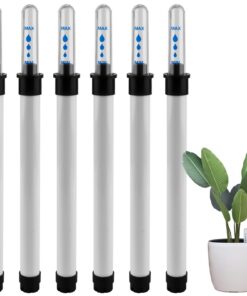Aibelity Wasserstandsanzeiger Pflanzen + 6 Stück + Zimmerpflanzen + Hausintern + Topfpflanzen Wasserrate Sensoren + Kuns