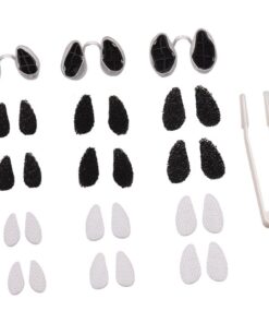 Sichtbarer Nasenfilter, Ultra-atmungsaktive Nasenfilter, Nasenstöpsel für Pollen, Staub und Gerüche, für ganze Familien