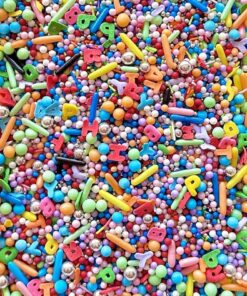 SD Pearls Einschulung Deko, Essbare Buchstaben für Torte, Schulkind Tortendeko
