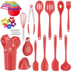 ECCOGREAT Silikon Küchenhelfer Set Gesund Antihaft Spülmaschinenfest