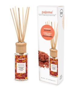 Pajoma 91608 Raumduft Sandelholz & Amber 1er Pack (1 x 100 ml) Geschenkverpackung Weiß