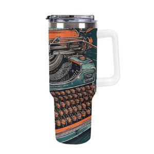 AQRJLPM A Kaffeebecher aus Edelstahl, kalte heiße Getränke, Camping