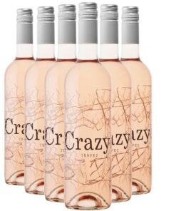 Méditerranée Crazy Tropez Roséwein 2024 - Ideal für Sommerbarbecues - Lecker mit Frische und Acidity - 12x75cl