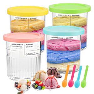 Ninja Creami NC500 NC501 Ersatzpints 24oz BPA-frei Spülmaschinenfest