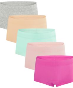 INNERSY Boxershorts Mädchen Baumwolle OEKO-TEX STANDARD 100 | INNERSY Unterhosen Kinder 8-16 Jahre Baumwolle | INNERSY