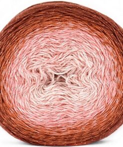 YarnArt Blumen Moonlight Glitter Baumwollgarn Regenbogen-Häkeln metallisches Lurex-Handstrick 260g 900m
