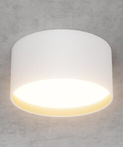 Klighten LED 18W Aufbauspot, Warmweiß 3000K, Flach Aluminium+Acryl, IP44, 1029LM, 60x120mm, perfekte Deckenleuchte für W