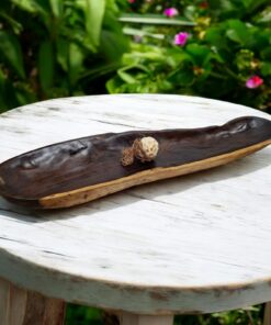Kinaree Obstschale Wurzelholz - Massivholz Dekoschale 60-70cm - Premium-Qualität für Innenansicht