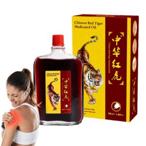 Medizinisches Öl Des Chinesischen Tigers Für Muskelentspannung 50ml | Aktivöl Des Roten Tigers Zur Schmerzlinderung 50m