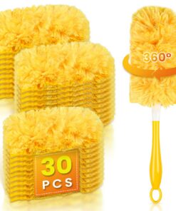 360° Nachfüllpack für Swiffer Staubmagnet 30 Stück, Parfümfrei, ideal für Hausfrauen im Hausgebrauch, effiziente Reinigu