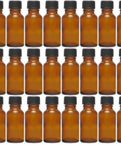 hocz 10x30ml Braunglas Tropfflaschen mit Tropfeinsatz | Mini Apothekerflaschen für E-Liquids Dosierung