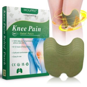 MQUPIN Knieschmerzlinderungspflaster Pain Relief Patch Schmerzlinderung für Nacken und Schulter (24 Pcs)