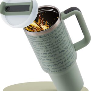 Affirmation Becher - Thermobecher to go - Kaffee to go Becher - Trinkbecher für kalte und warme Getränke - Motivation Be