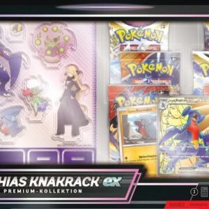 Pokémon Cynthias Knakrack EX Premium Kollektion Deutsch Versandschutz