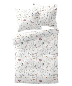 Glennallen Moderne Biber Bettwäsche - kuschelig weich, 100% Baumwolle,Made in Germany, 135x200 cm | Glennallen bunt kus