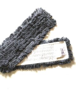 MAM 2 St Baumwollmop 42cm Profiwischmop Bodenwischer für Raummobilität Grau