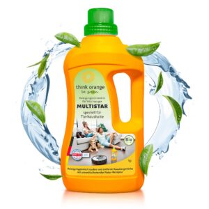 TOBG® Multistar Pet Konzentrat 1L | Für Wischroboter | Effektiv gegen Haustierschmutz | Schaumarm & Streifenfrei für all