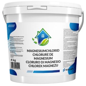 SOLUP Magnesiumchlorid Flakes 4 kg - Magensiumflocken für Badezusatz und Gesundheitserholung