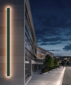 Klighten Lange Wandleuchte LED für Gärten Warmes Licht 3000K Klighten Lange Wandleuchte LED IP65 Außenlampe für Terrasse