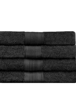 HLKauf NatureMark Frottier-Handtuch-Set, 4er Set (4 x 50 x 100 cm)