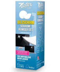 Bildschirm Schaumreiniger Set für alle Bildschirme geeignet I Screen Cleaner I 150ml Reinigungsmittel I Microfiber Tuch