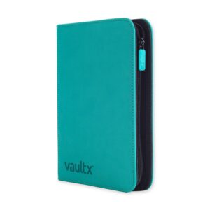 Vault X 4-Taschen-Trading-Kartenordner mit Reißverschluss, 160 Karten, Premium Exo-Tec-Albummaterial, 20 seitlich ladbar