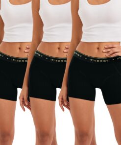 **INNERSY Damen Boxershorts Baumwolle Unterhosen 3er Pack Bein Hipster** | **INNERSY Damen Boxershorts Baumwolle Unterh