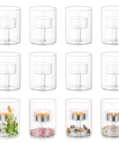 Glasseam Modern Kerzenglas für Votivkerzen Hochzeit Tischdeko