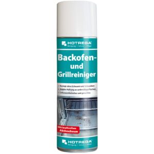 HOTREGA Ofenreiniger und Grillreiniger mühelose Reinigung Backofen und Grill 300ml | HOTREGA Backofenspray Reinigungsmi