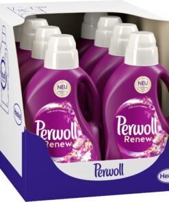 Perwoll Renew Blütenrausch Flüssigwaschmittel - Feinwaschmittel für Buntwäsche & Weißes - intensiv frisch mit blumigem D