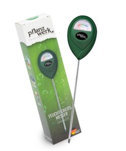 Pflanzwerk Premium Bodentester FEUCHTIGKEITSMESSER Indoor & Outdoor *2 Jahre Garantie*