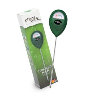 Pflanzwerk Premium Bodentester FEUCHTIGKEITSMESSER Indoor & Outdoor *2 Jahre Garantie*