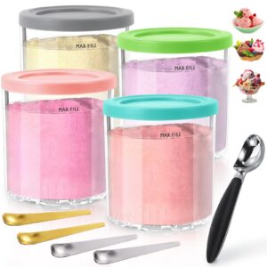 Creami Behälter für Ninja Eismaschine + Kompatibel mit NC301 NC300 NC299AMZ + Ideal für Eismaschinen-Fans + zur Hausverw