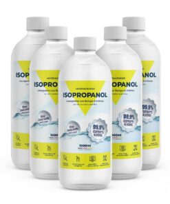 Reines Isopropanol 99,9% Reinigungsalkohol für elektronische Geräte & Linsen löst Kunstharz beim 3D-Druck Made in German