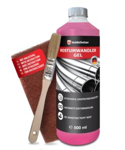 Veddelholzer Premium Rostumwandler Gel Set 500 ml für Auto & Motorrad