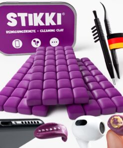 Profi-STIKKI Reinigungsknete für Handy & Kopfhörer - Kompatibel mitAirpods & iPhone | STIKKI Reinigungsknete - Reinigt