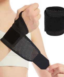Atmungsaktiv Handgelenk Bandage Fitness Handgelenk Bandagen für Sehnenscheidenentzündung und Handgelenksverstaucherung L