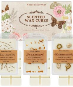 SCENTORINI Duftwachs für Duftlampe - Sandelholz-Duft, äthérliche Öle enthaltend - ideales Geschenk für Duftliebhaber - S