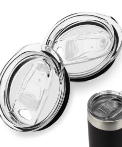 4 Stück 20 oz Skinny Tumbler Ersatzdeckel - Spill-Proof Abdeckung mit einfachem Bechermund für moderne Menschen auf der