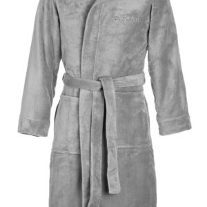 Di Vadini Unisex Herren Damen Bademantel Florenz mit Kapuze I Flauschigster Morgenmantel I Öko-Friendly Nachtwäsche XXS