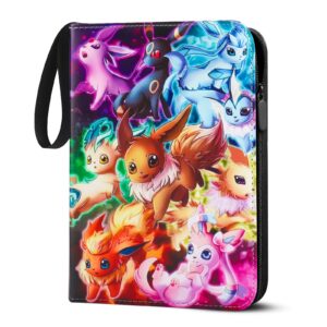 LYAILOOGXL Zip Sammelmöbel für Pokémon-Karten:совершенно для Sammler | Wasserfestes LYAILOOGXL Zip Sammelalbum für Poké