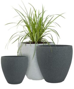 Pflanzwerk® Frostbeständige Blumentopf Kunststoff Ø56cm Premium Qualität