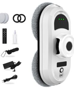 Fensterputzroboter 5600PA - Automatischer Fensterreiniger mit Dreifachem Sicherheitssystem & Fernbedienung für Alle Fens