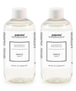 Vanille Raumduft von pajoma - 2er Set (2x 250ml) für Raumfrische und?> Nachfüllflaschen ideal bei zu Hause und im Büro -