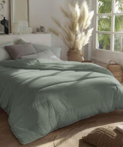 Zelesta Royalbed Bettdecke 200x200 - Winter- und Sommer-Bettdecke, 4 Jahreszeiten - Anti-Allergene Steppdecke ohne Bezug