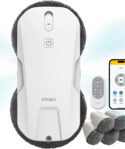 **Fmart T11 Fensterputzroboter für alle glatten Oberflächen mit intelligenter Navigation und dreifachem Sicherheitssyst