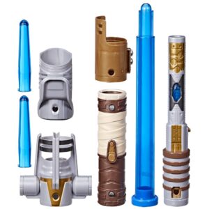 Star Wars Jedi-Meister Obi-Wan Kenobi Elektronisches Laserschwert, elektronisches Laserschwert mit Blauer Klinge, auszie