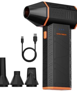 Wolfbox MF50 Elektrischer Luftdusterteilnehmer - Hochleistung ohne Kabel, Computerausrüstung und Haus putzen | Wolfbox