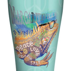 Tervis Margaritaville - Peace Love Salt Insulierte Tasse, 30oz, Edelstahl